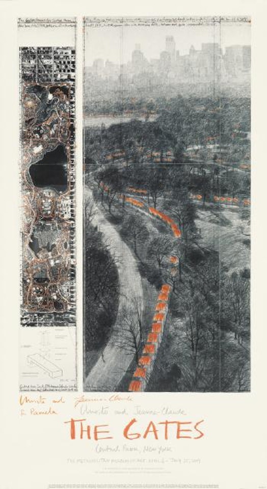 The Gates / Project For Central Park, New York City by Christo