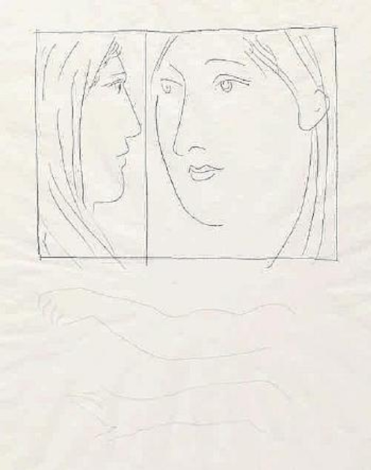 Deux Têtes de Femme by Pablo Picasso