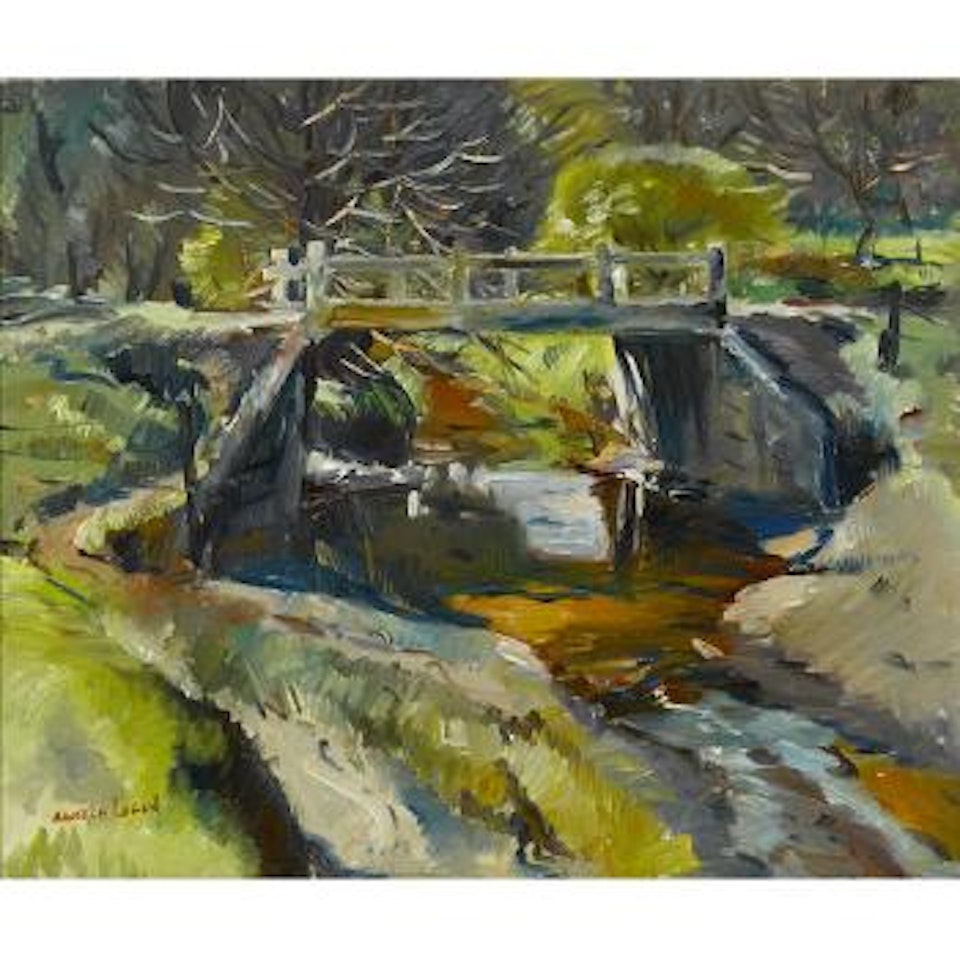 The Bridge at Walnut Creek by Maurice Logan