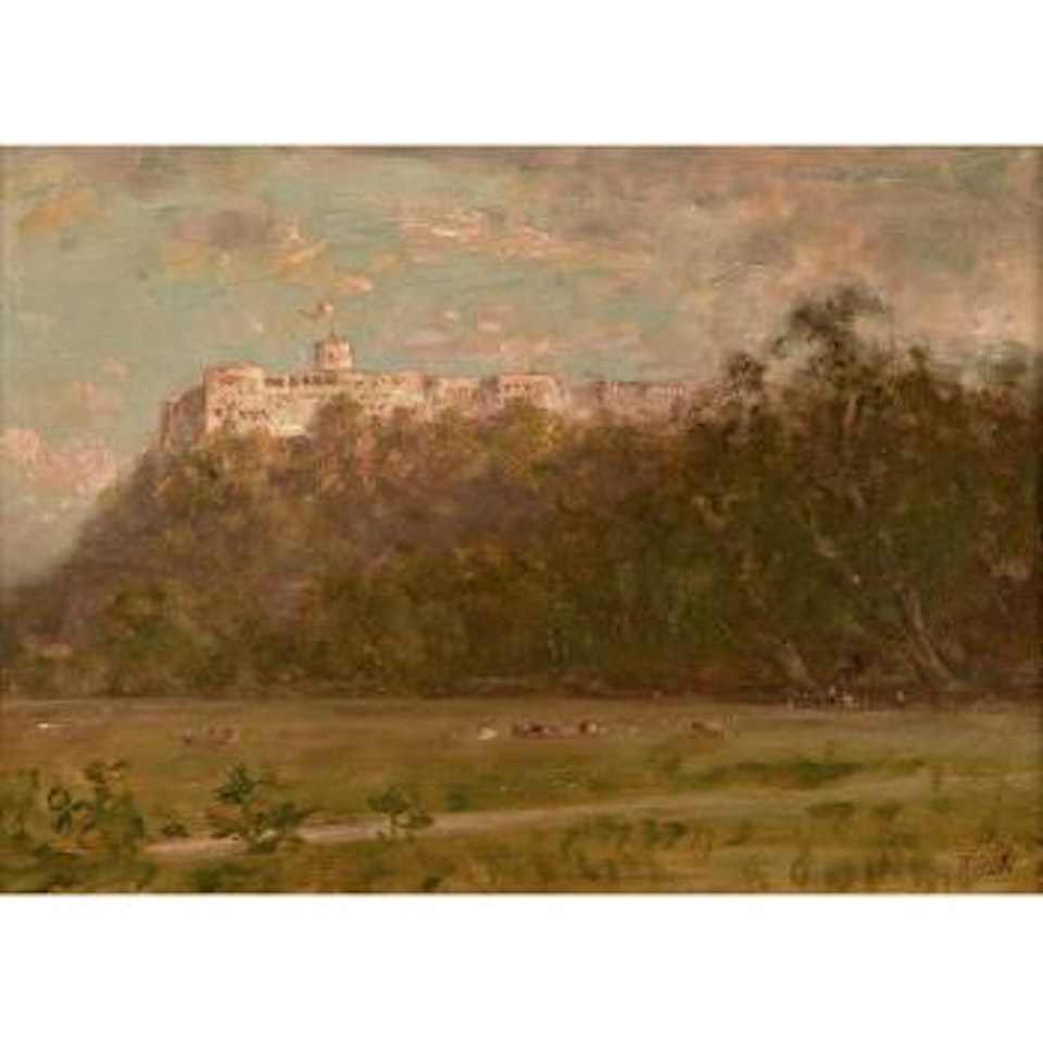 Monte Cassino, Italy by Thomas Hill