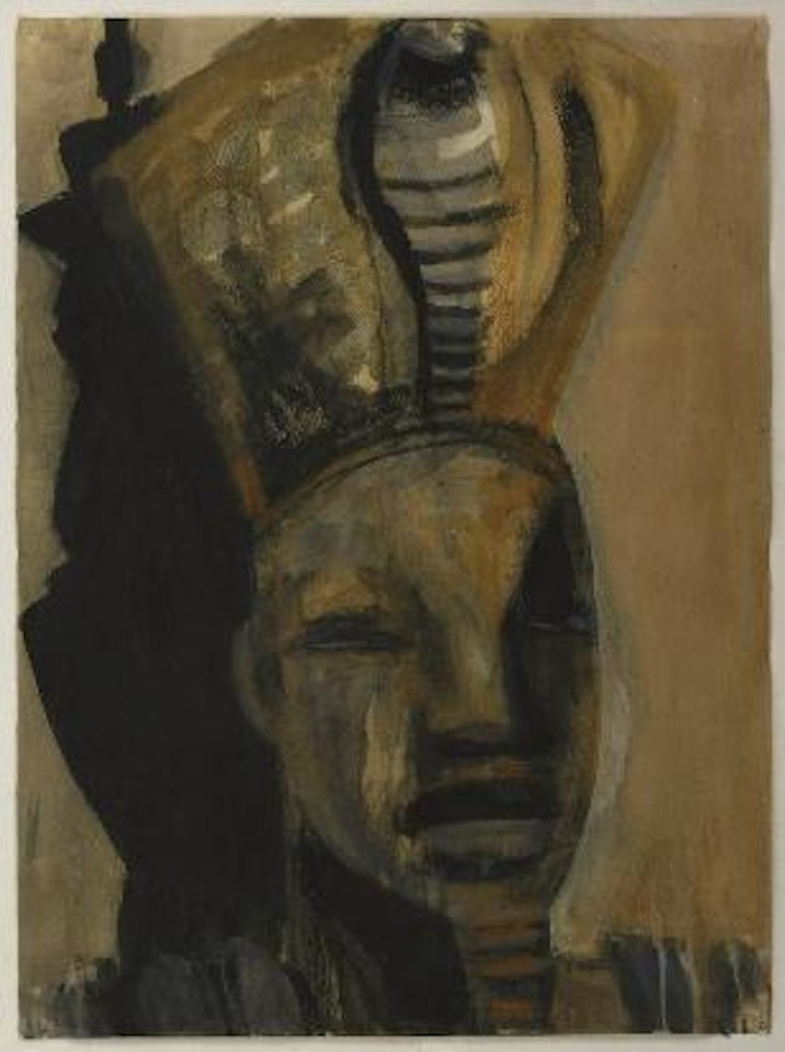 Pharaonic head by Deborah Margaret Bell