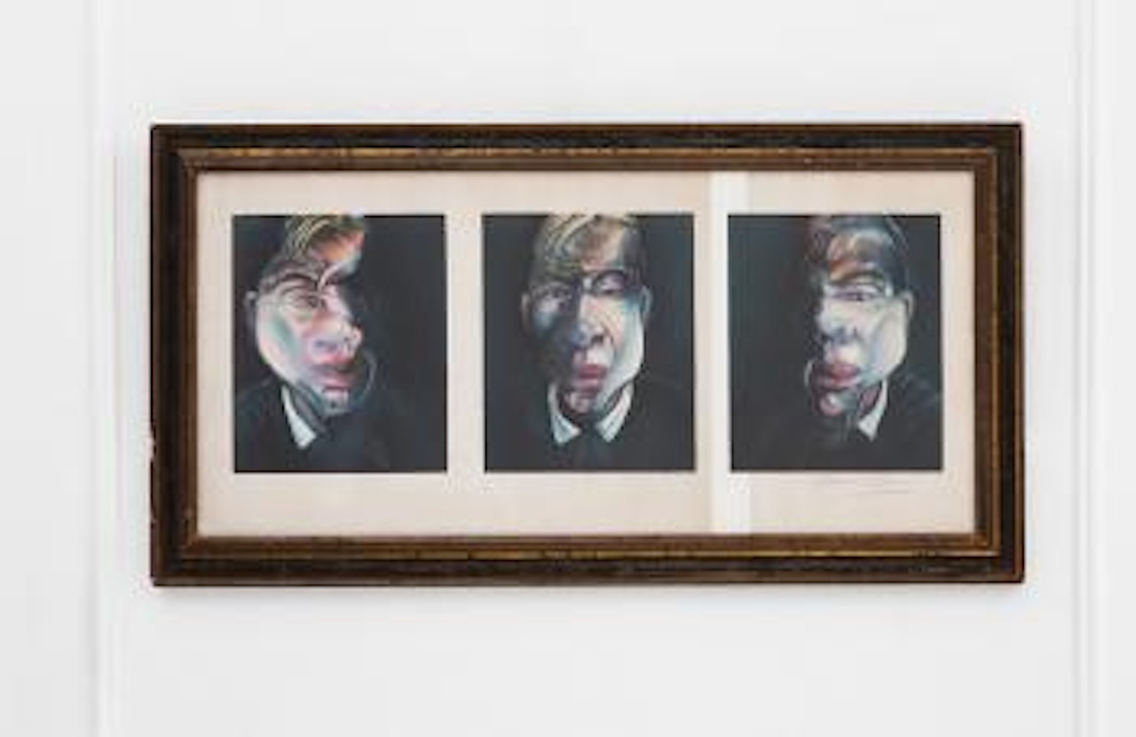 Tre studi per autoitratto by Francis Bacon