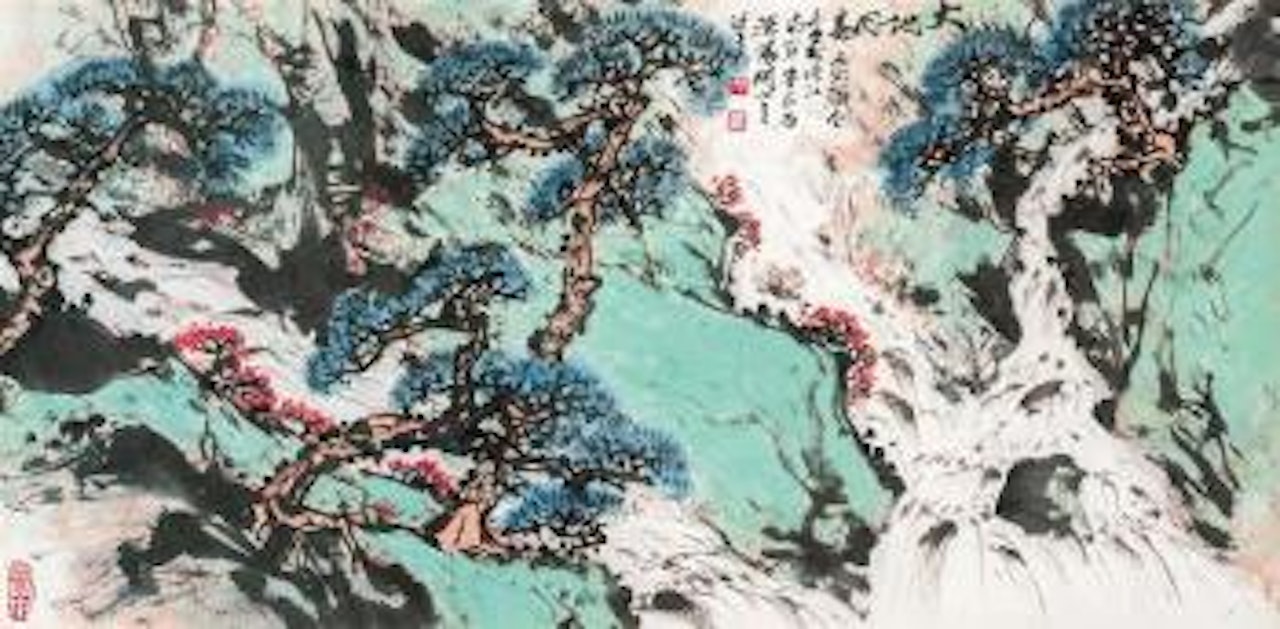 Spring scenery by Guan Shanyue