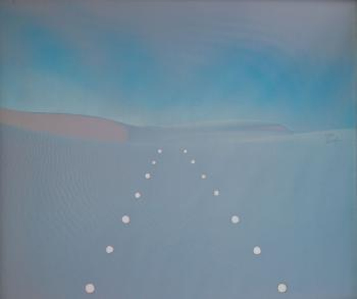 Sahara Station 11. Die Monumente des Lichts by Heinz Mack