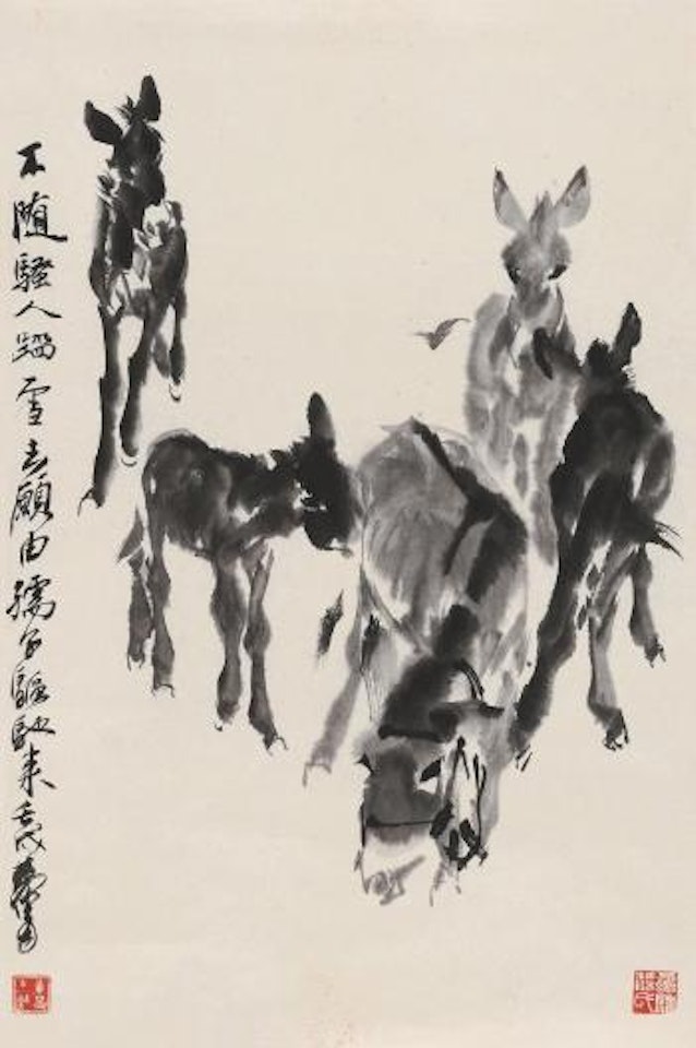 Donkeys by Huang Zhou