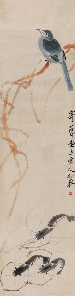 Bird by Qi Baishi