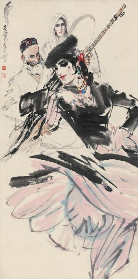Xin Jiang Style Dance by Huang Zhou
