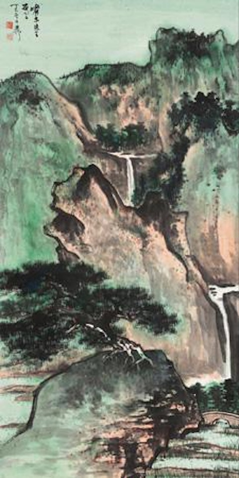 Landscape by Xie Zhiliu