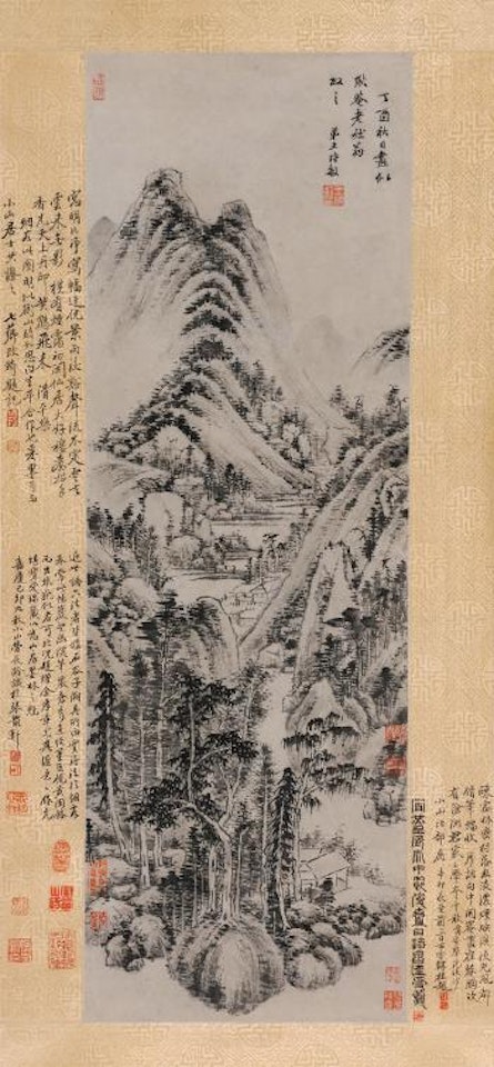 Landscape by Wang Shimin