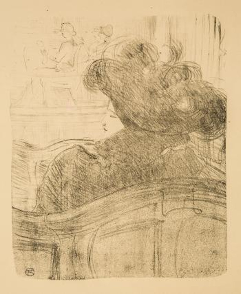 Cléo de Mérode by Henri de Toulouse-Lautrec