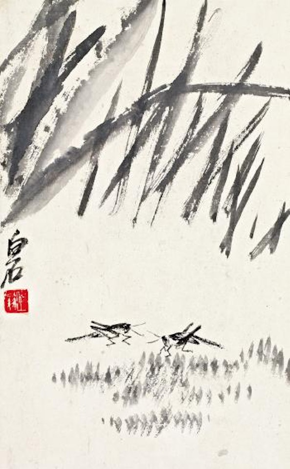Grass and insects by Qi Baishi