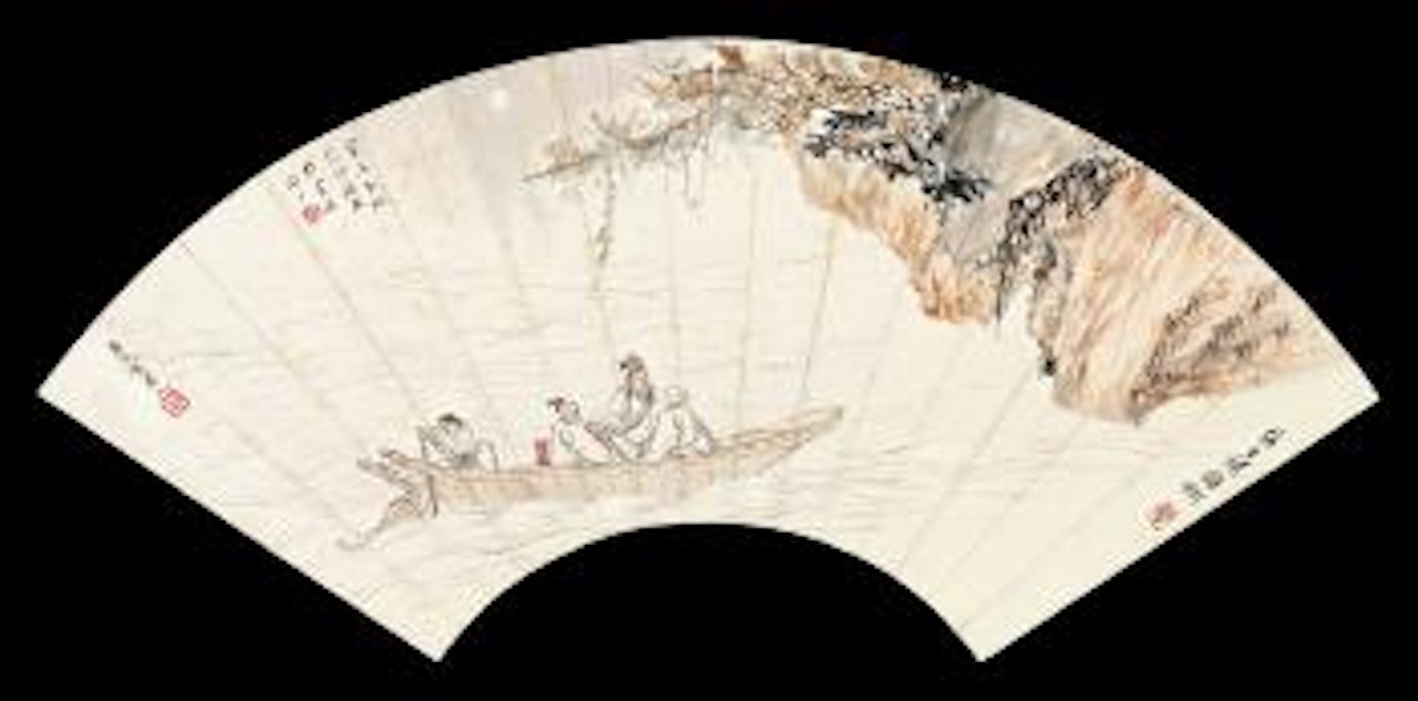 Boating in Chibi by Xu Cao