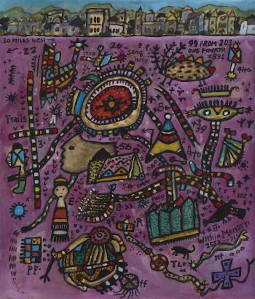 Within memory by Alan Davie