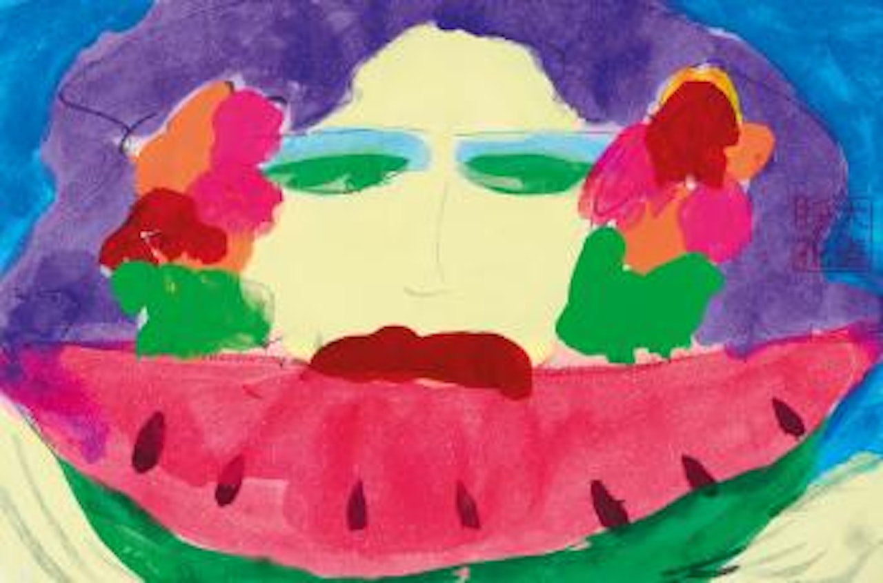 Watermelon by Walasse Ting