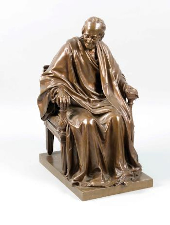 Voltaire by Ferdinand Barbedienne by Jean-Antoine Houdon