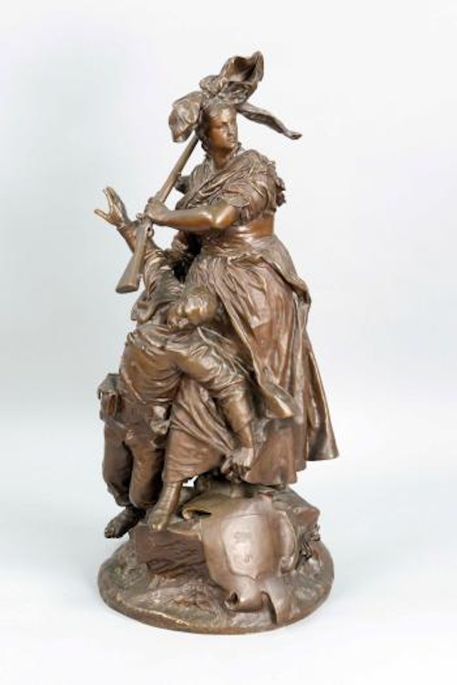 Figurengruppe 'Quand même' by Marius Jean Antonin Mercie
