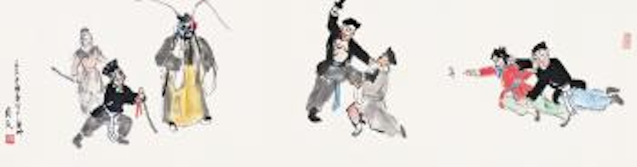 Drama characters by Guan Liang