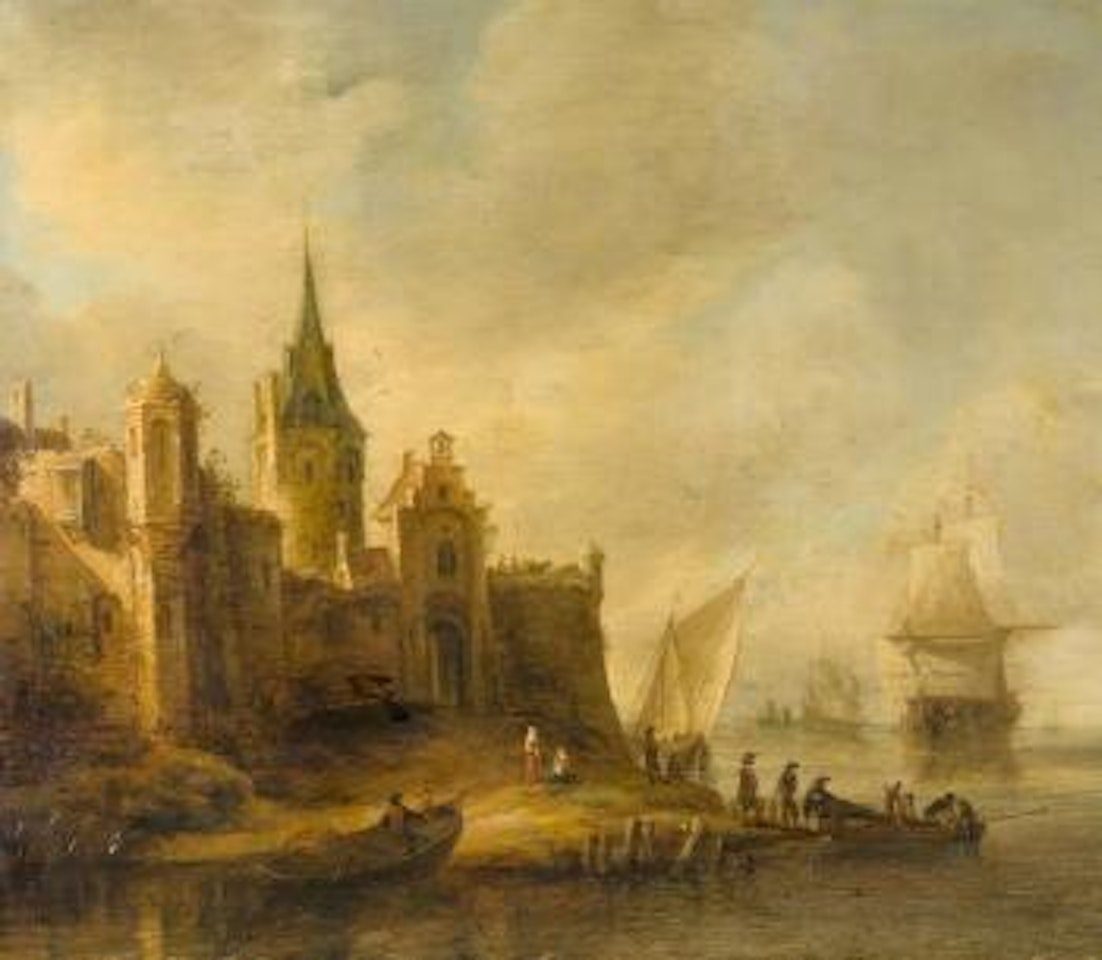 Hafenansicht by Jan Abrahamsz. Beerstraten