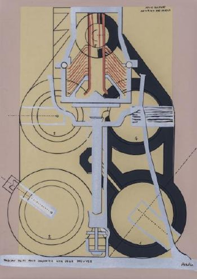 Petite solitude au milieu des soleils by Francis Picabia