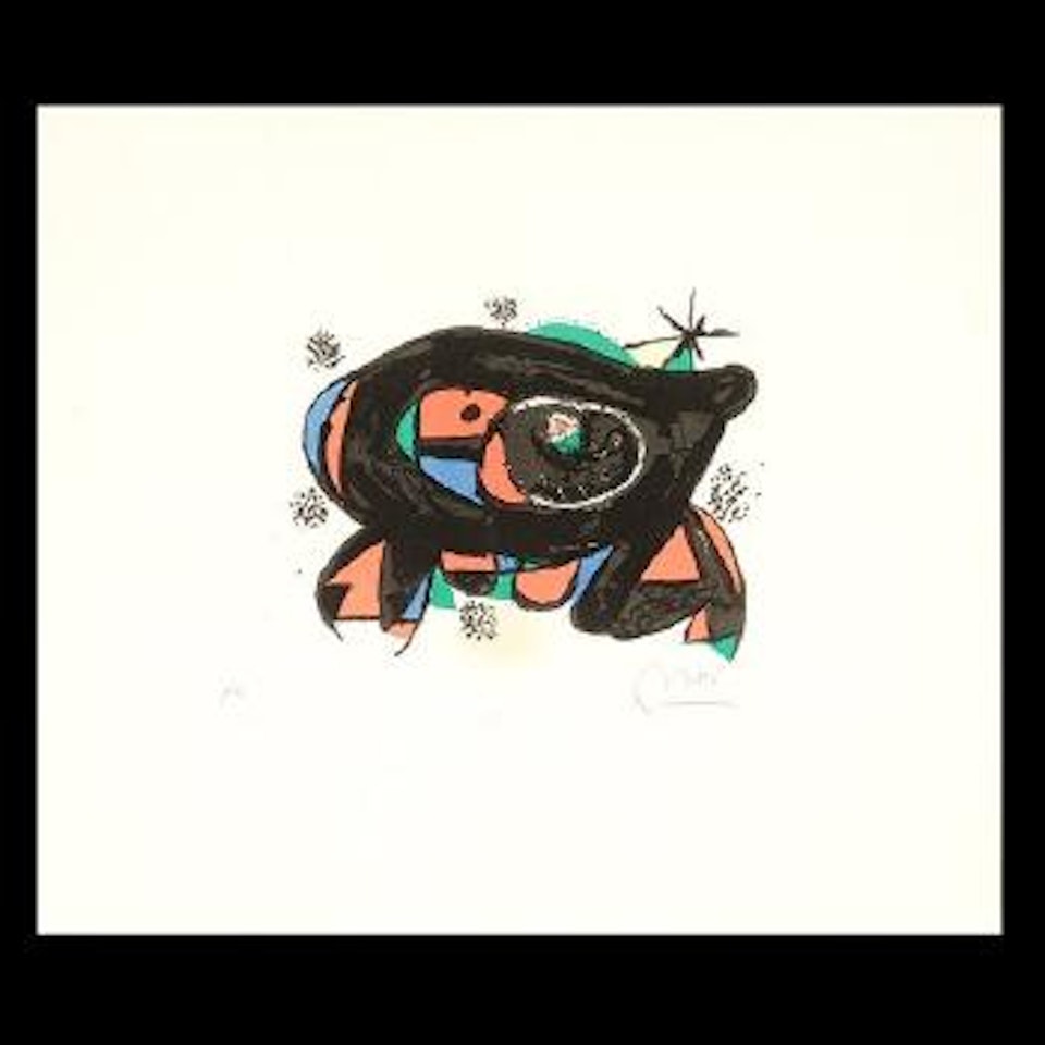 Abstract, M. 1177 by Joan Miró