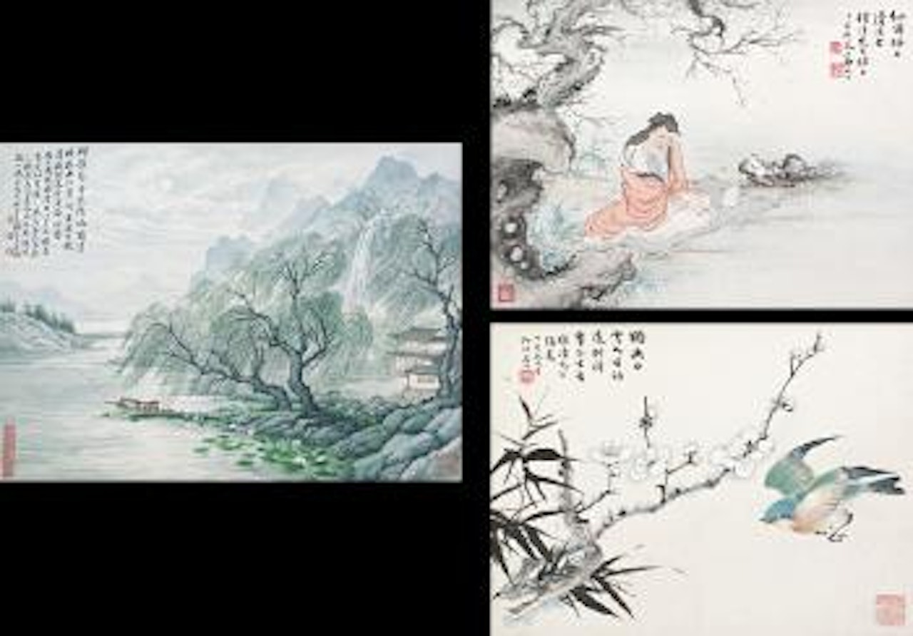 Various subjects by Tao Lengyue by Lu Yifei
