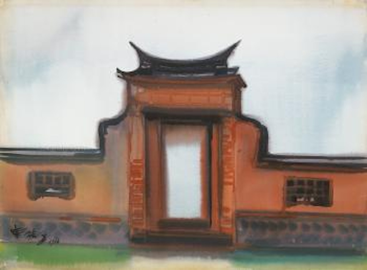 The forktail door by Xi Dejin