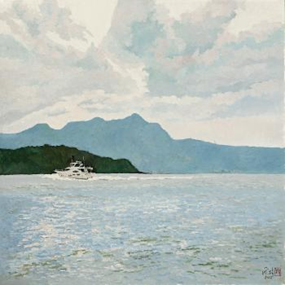 Guanyin mountain by Pang Jiun