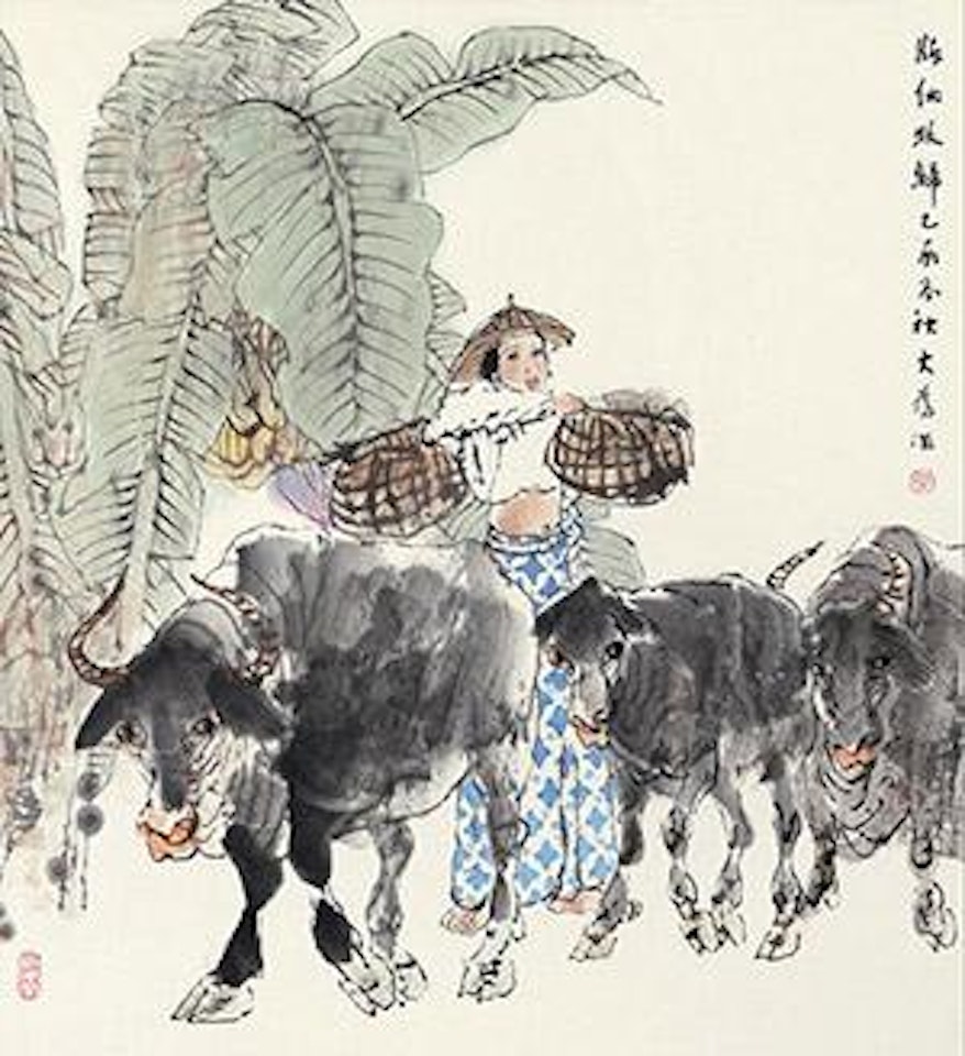 Lady back by Liu Dawei