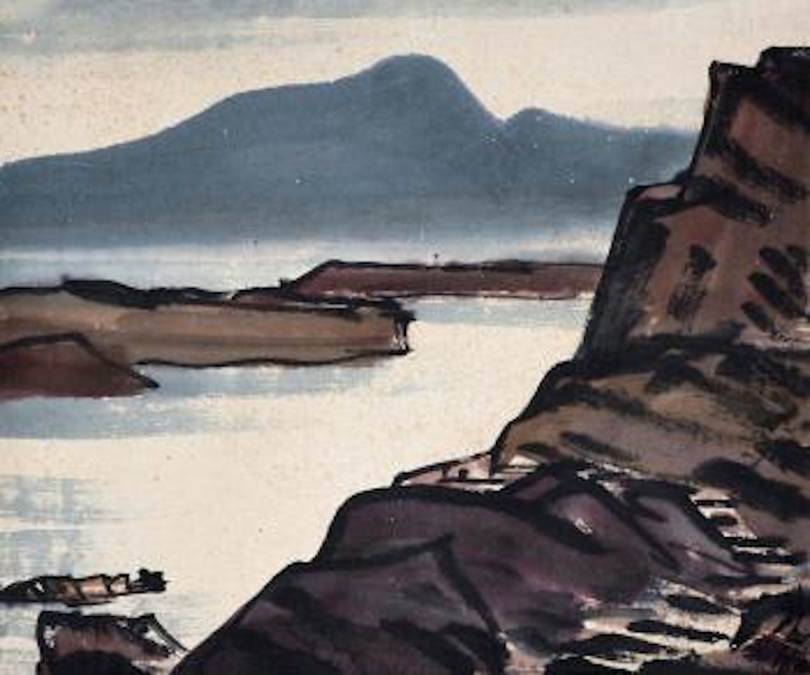 The Riverside by Lin Fengmian