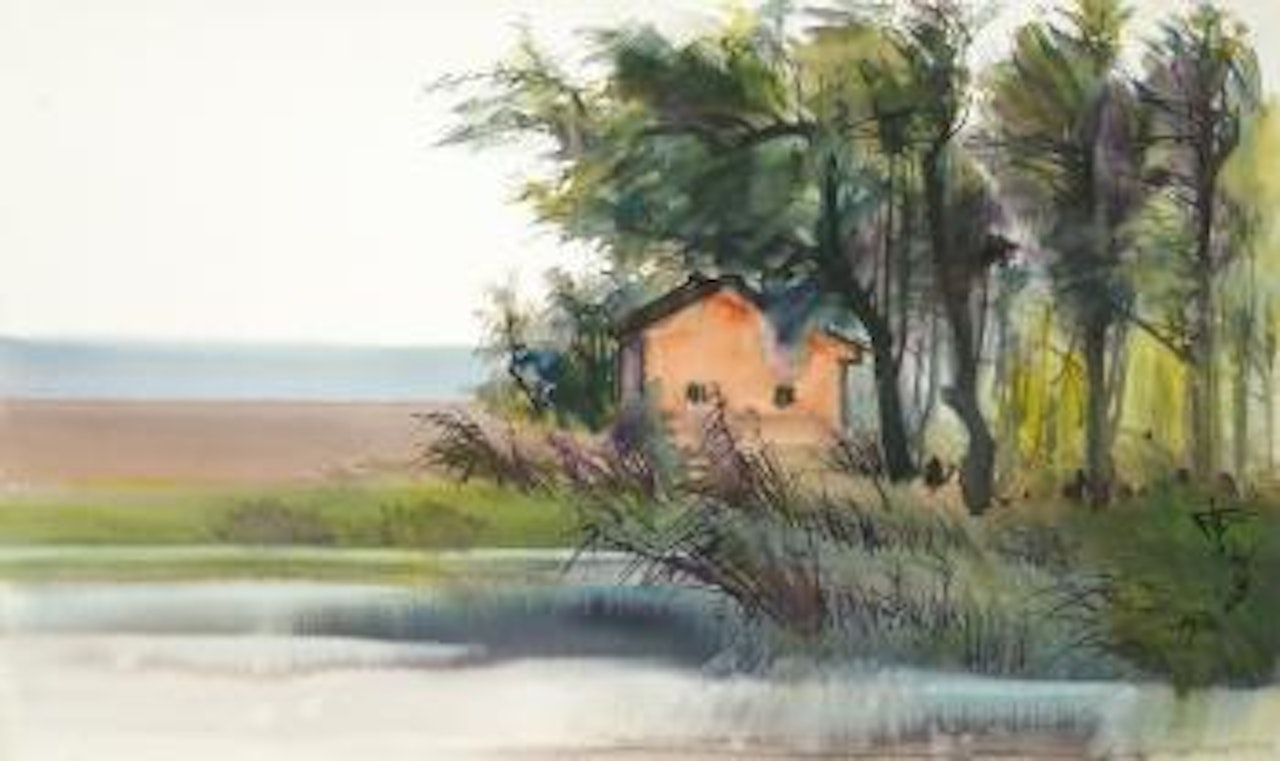 Old house, Wuchi by Xi Dejin