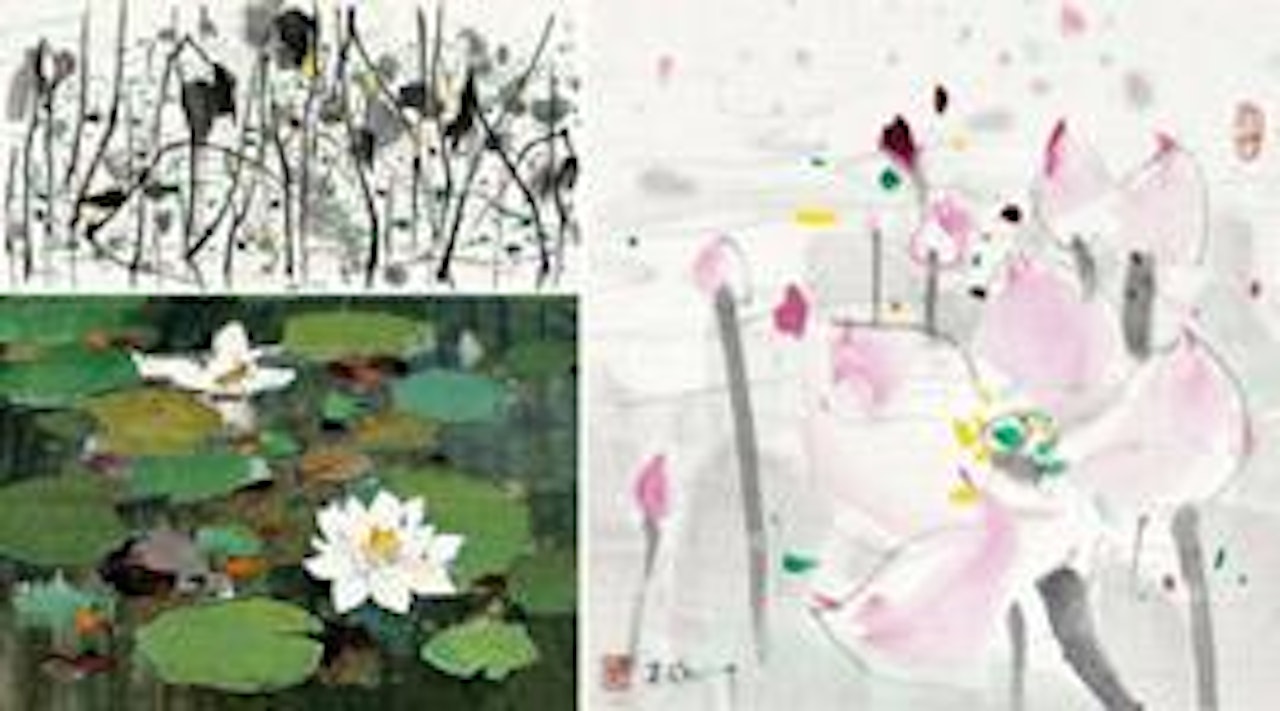 Lotus by Wu Guanzhong
