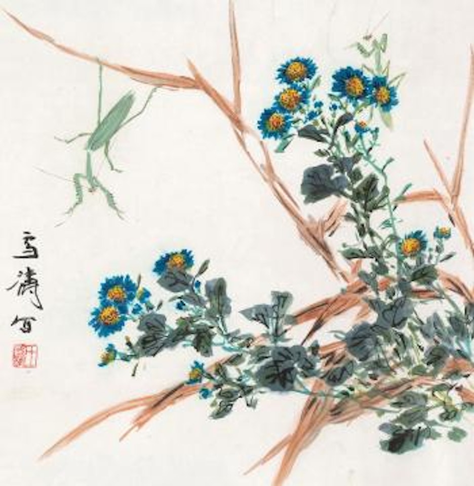 Flower by Wang Xuetao