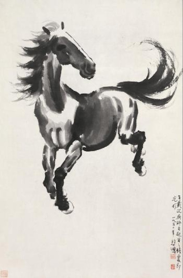 Horse by Xu Beihong