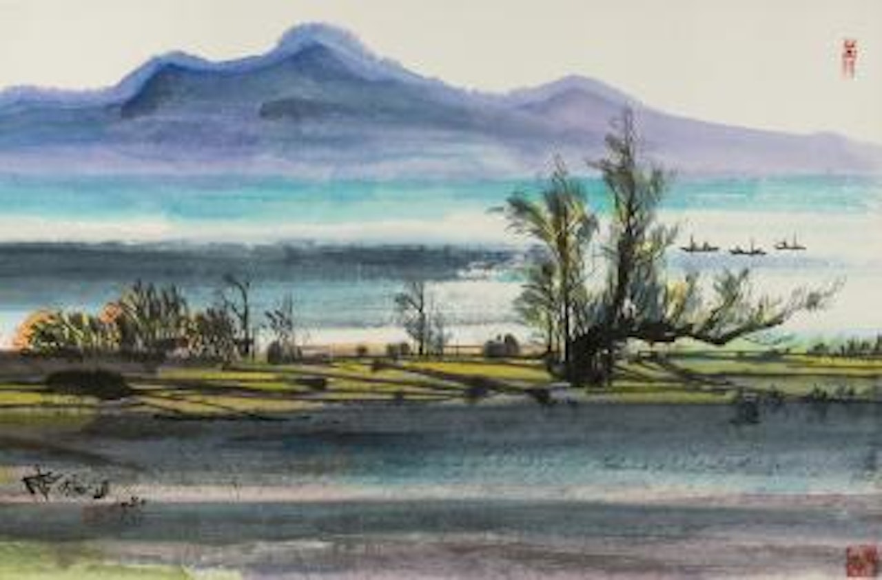 Tamsui riverside by Xi Dejin