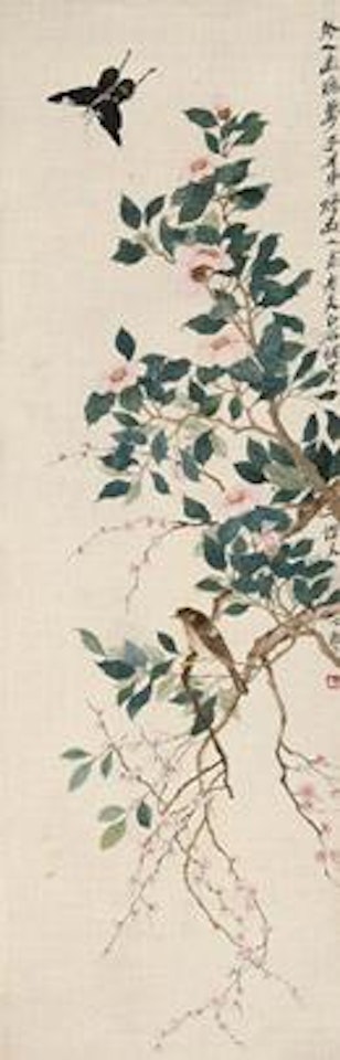 Bird and Butterfly by Qi Baishi