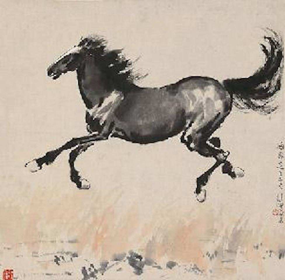 Calloping Horse by Xu Beihong