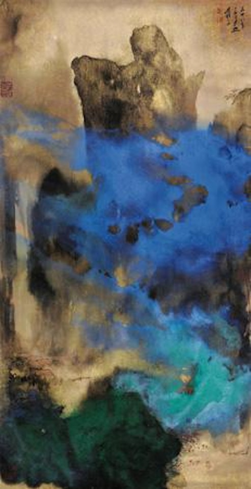 Landscape by Zhang Daqian