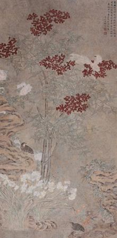 Flower and Bird by Lu Zhi