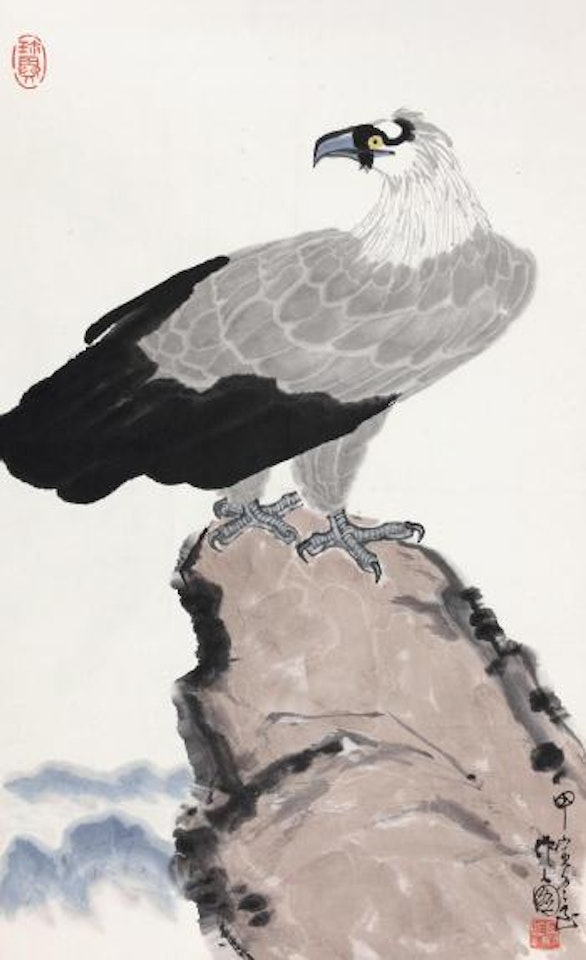Eagle by Wu Zuoren