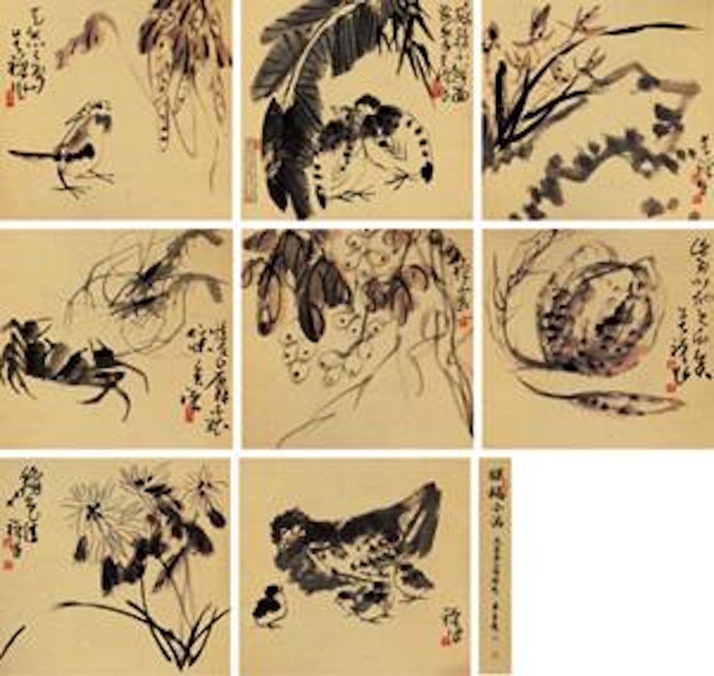 Flowers and Birds by Li Kuchan