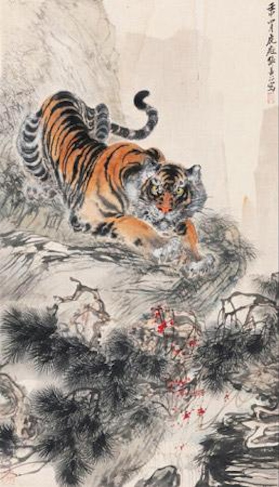 Tiger by Zhang Shanzi