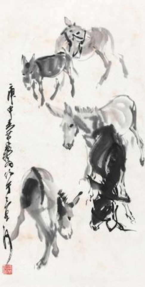 Donkeys by Huang Zhou