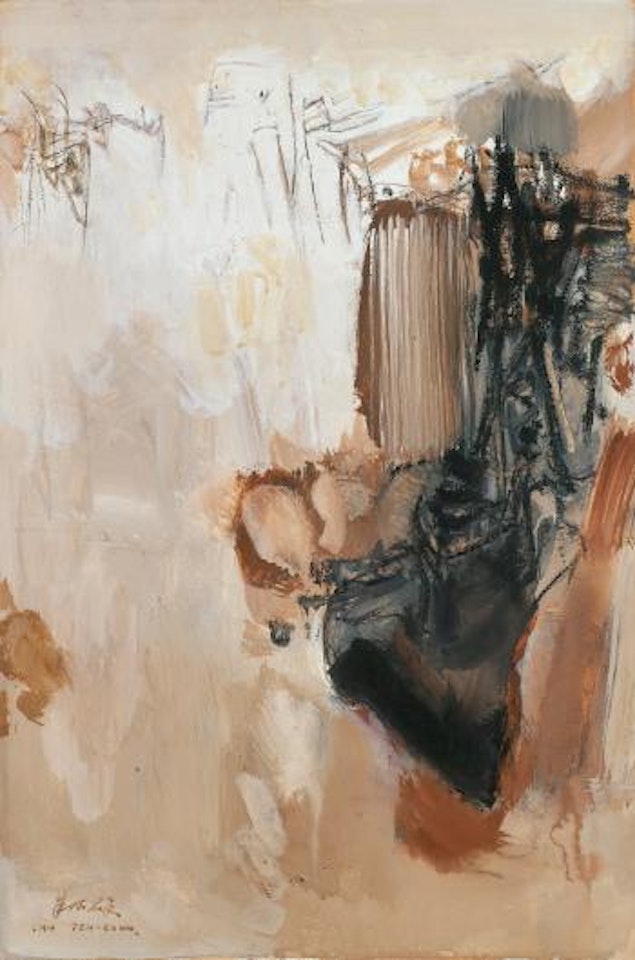 Composition no.125 by Chu Teh-Chun