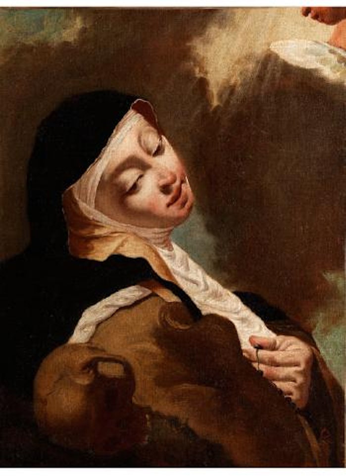 Die heilige Theresa in Ekstase by Giambattista Piazzetta by Venetian School
