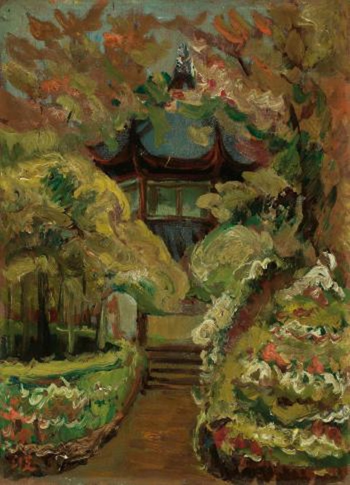 Zhongshan park at west lake by Chen Cheng-Po