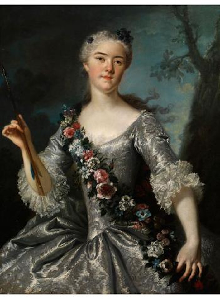 Portrait einer Adeligen, jungen Dame by French School