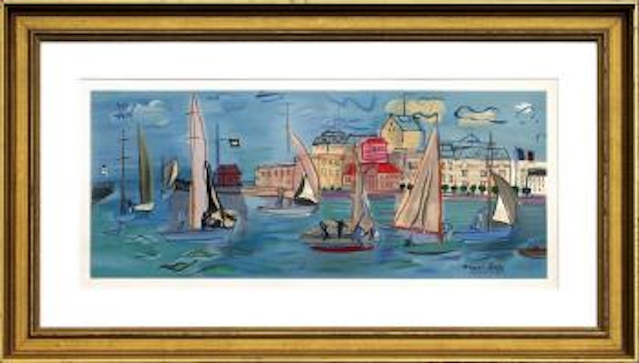 Les régates by Raoul Dufy