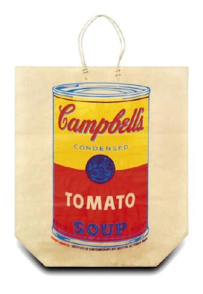 Campbell's soup can by Andy Warhol