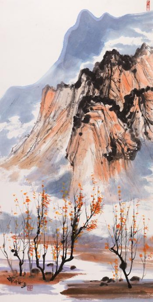 Landscape near Wu-ling by Xi Dejin