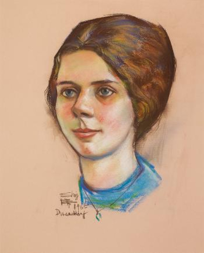 Portrait of Sally by Xi Dejin